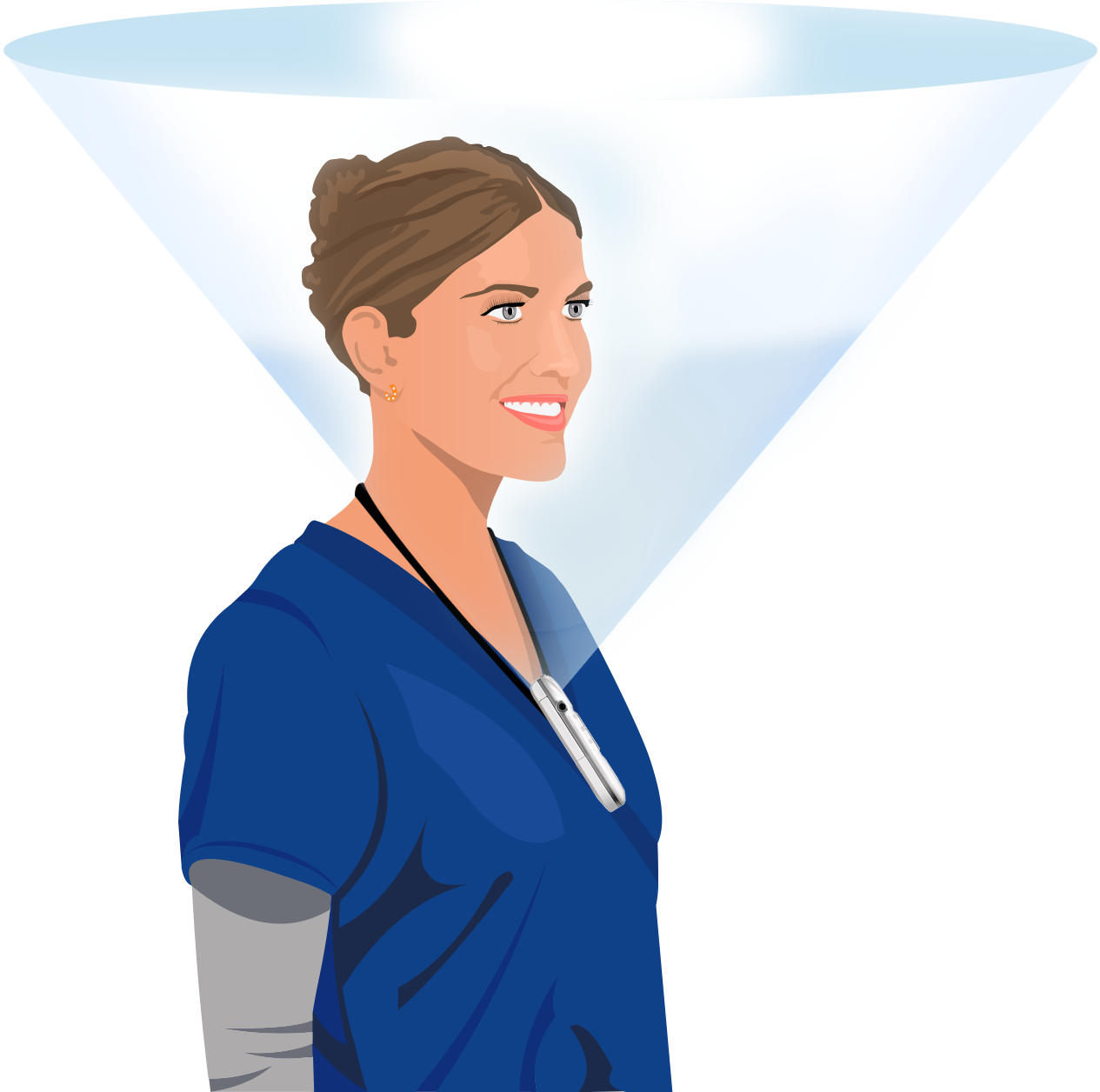 Speech Zone for B3000 Badge