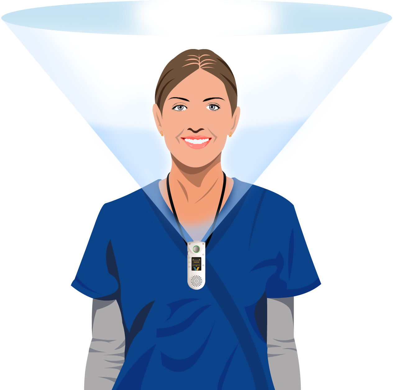 Speech Zone for B3000 Badge