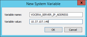 New System Variable