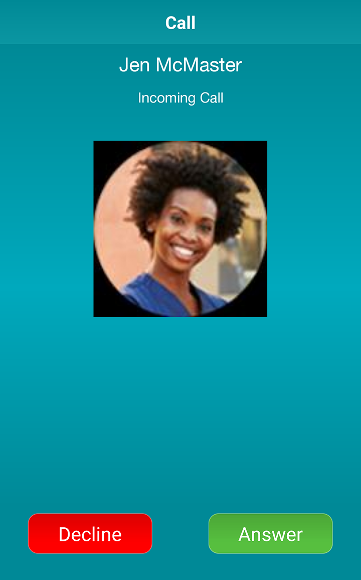 Notification Behavior When Receiving Calls