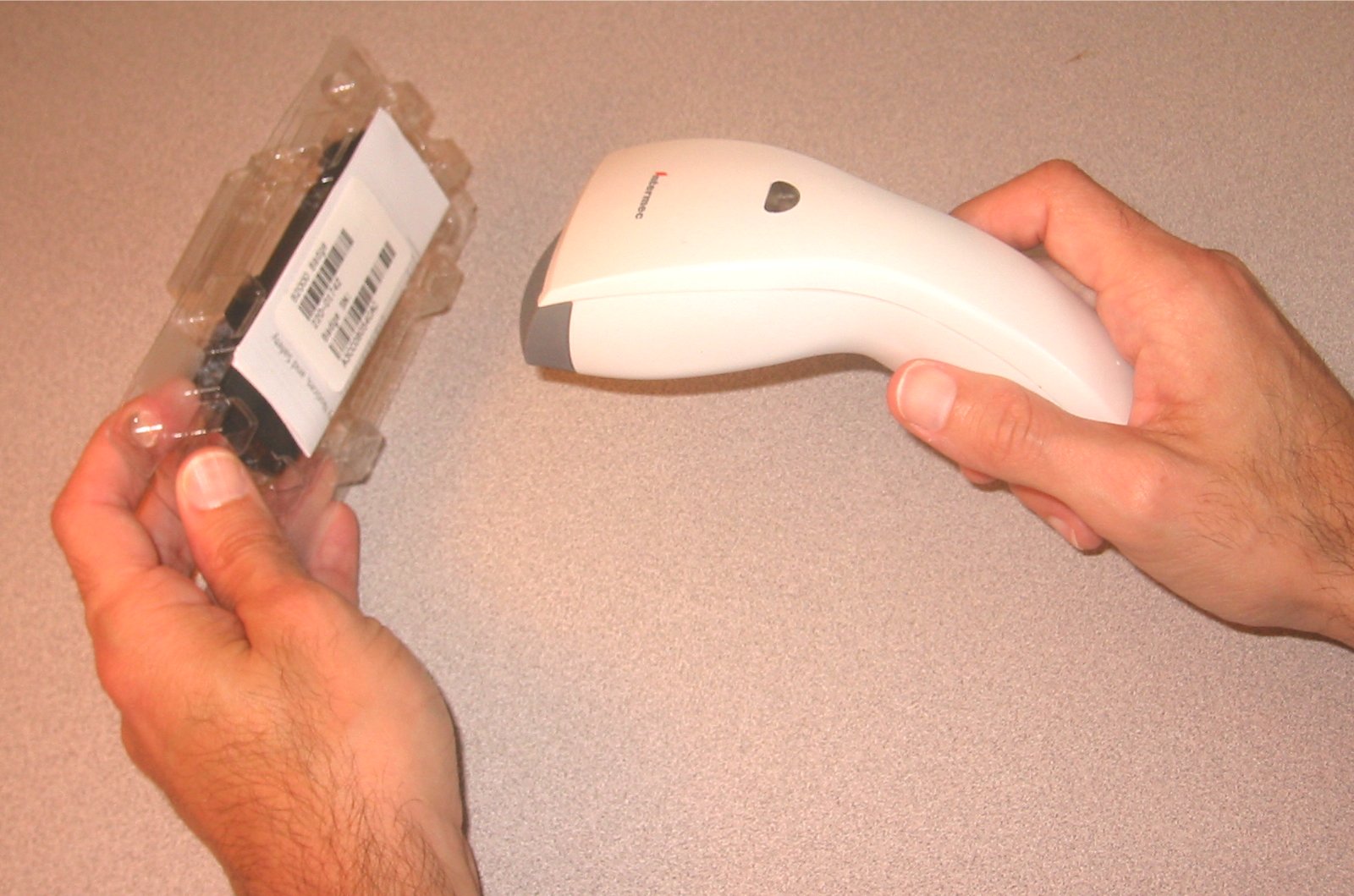 Using a Barcode Scanner to Add Devices