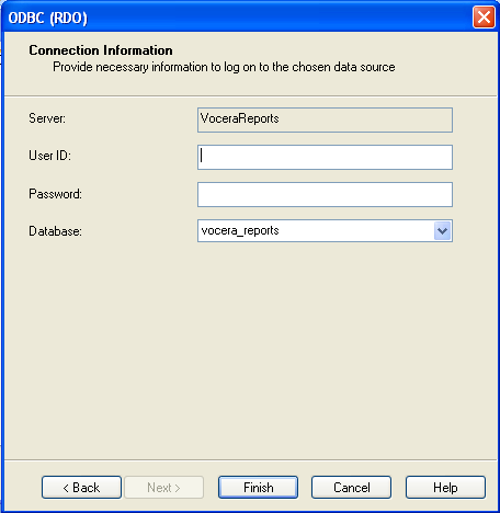 Creating a Custom Report from a SQL Query