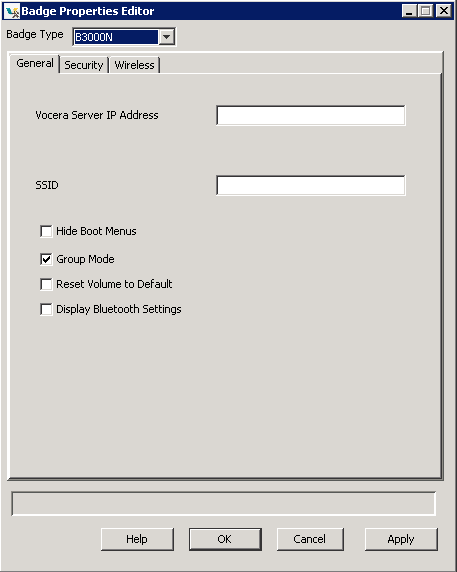 General Properties (B3000n)