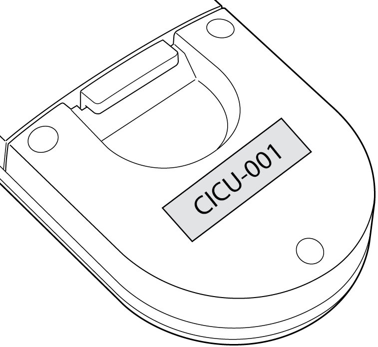 B3000 badge with a label