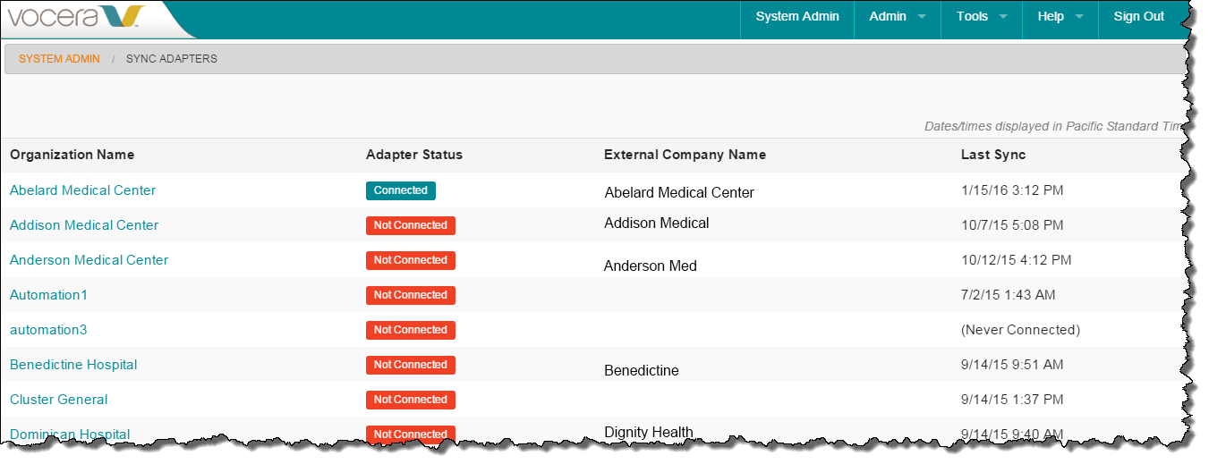 How to View Sync Connector Status